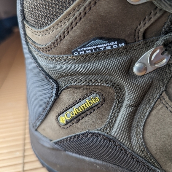 Columbia Boots Mens 11.5 Titanium Daska Pass Omni-Tech BM3448-231 Vibram sole. W - Picture 9 of 11